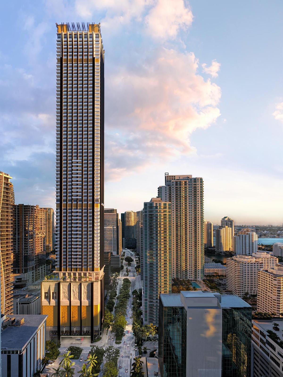Mercedes Benz Places Residences Brickell Miami